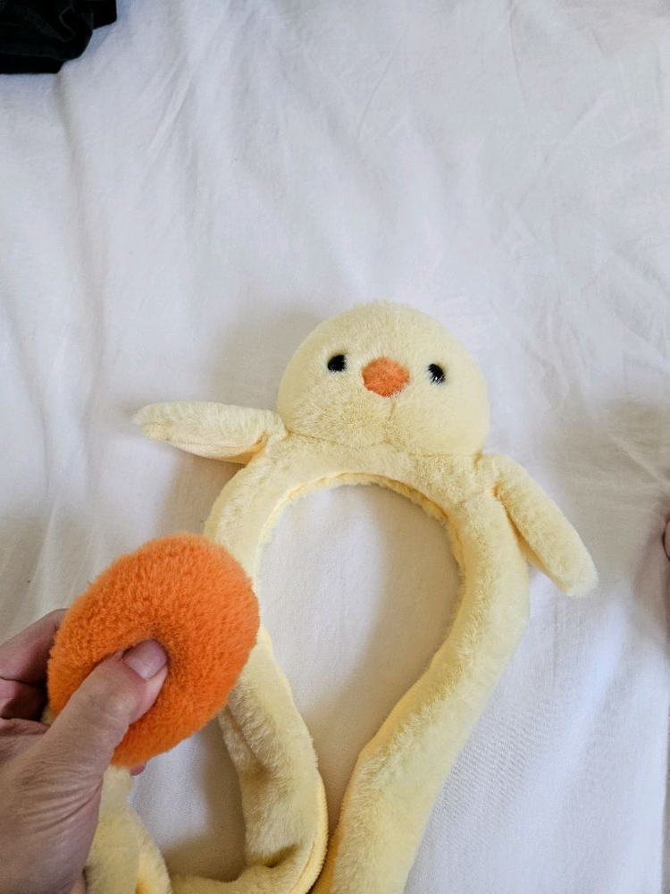 아동 토끼 인형 귀마개--1