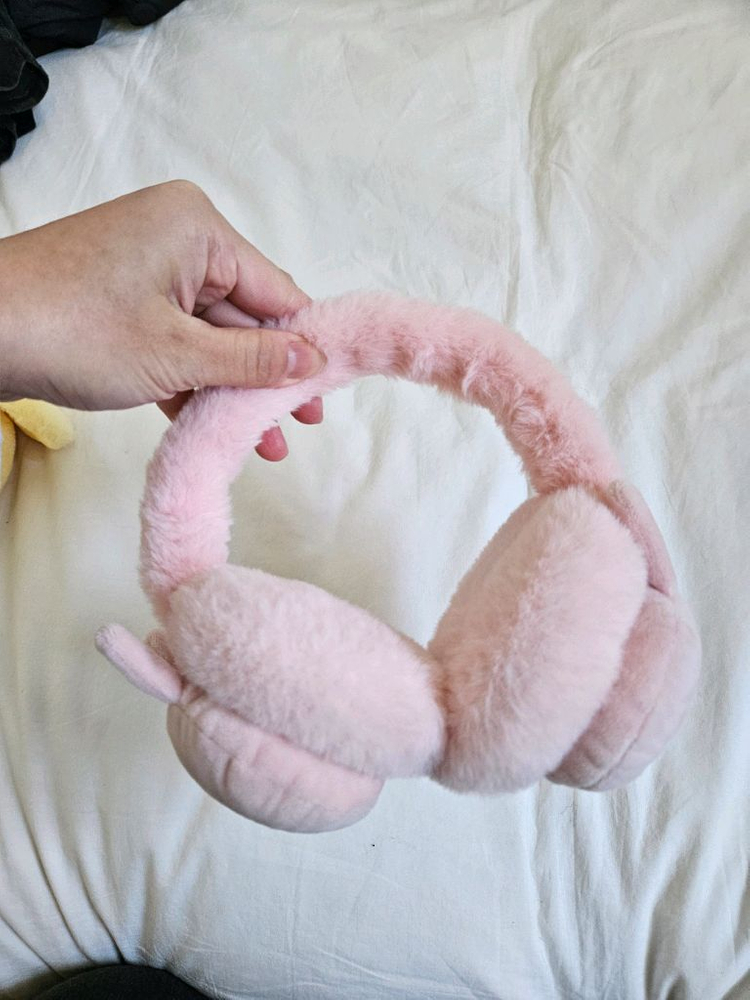 아동 토끼 인형 귀마개--6