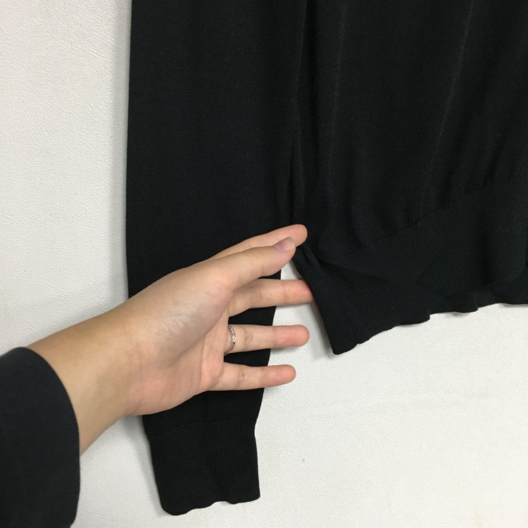 THEORY 띠어리 블랙 울 니트 가디건 S 이미지