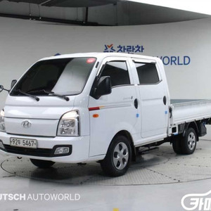 [소형화물][카고]포터2 1.0톤/더블캡/초장축/(CRDi) 스타일 (6인승 /1톤) #2026년특가