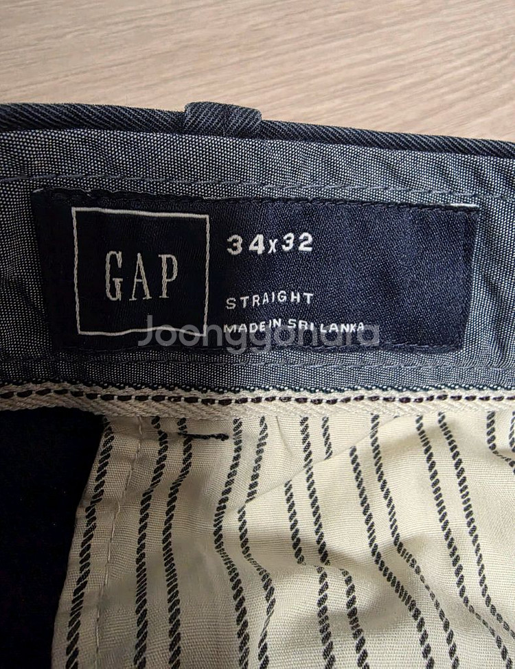 GAP 남성 바지 Navy 34x32--3