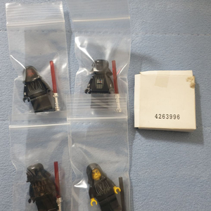 레고 스타워즈 다스몰 다스베이더 팰퍼틴 피규어 판매