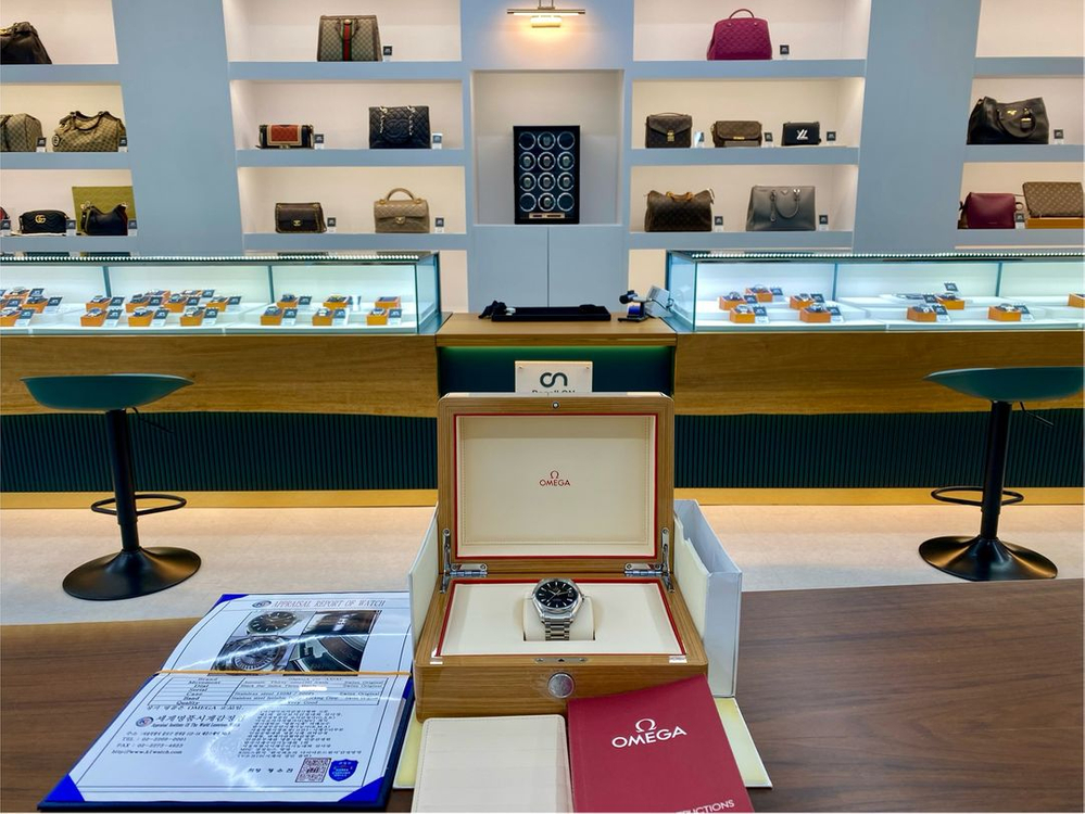 오메가 아쿠아테라 41 골프에디션 그린포인트 [중고명품 리셀온] 이미지