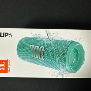 jbl flip6 무선 휴대용 스피커 민트색 미개봉
