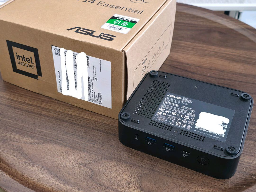 ASUS NUC14MNK97 8GB, M.2 512GB, 윈도우11 프로 내장 이미지