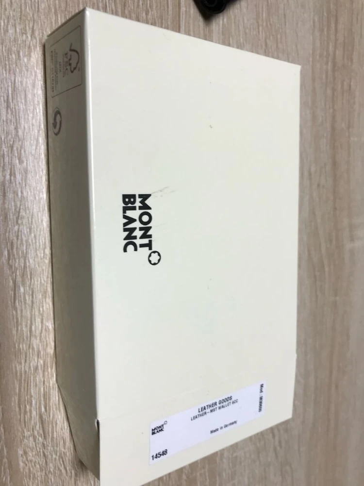 몽블랑 마이스터스튁 6cc 반지갑 블랙 이미지