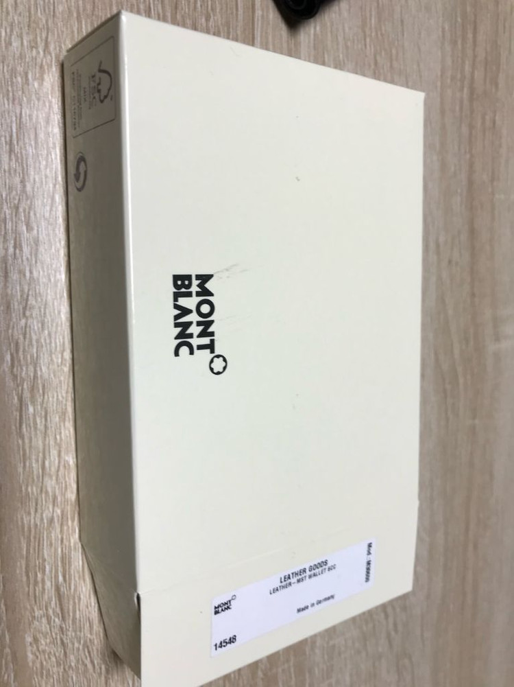 몽블랑 마이스터스튁 6cc 반지갑 블랙 이미지