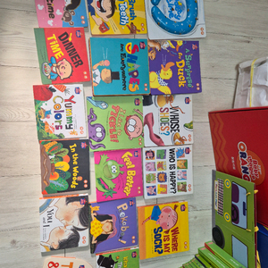 튼튼영어 오렌지,그린,싱어롱,매직박스,규리펜 전체