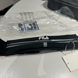 휠라 런닝 벨트 블랙 색상 새상품입니다