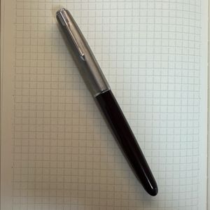 (미사용품) 미제 파카 51 다크 버건디 14k m닙 만년필