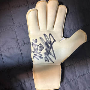 강원fc 김정호선수 실착 친필싸인 골키퍼장갑