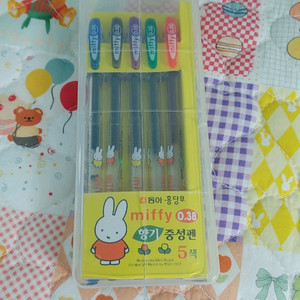 레트로 고전미피 향기 중성펜