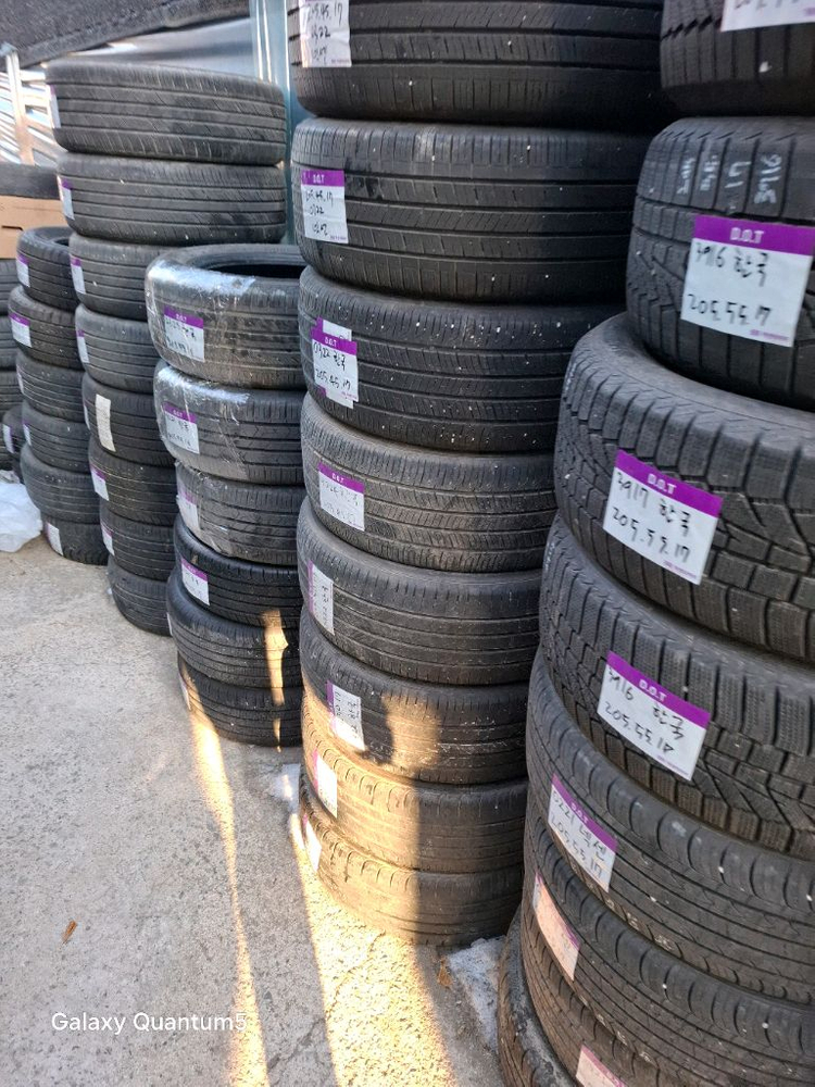 중고타이어 정리합니다--1