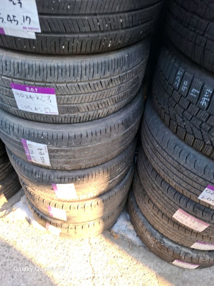 중고타이어 정리합니다--2