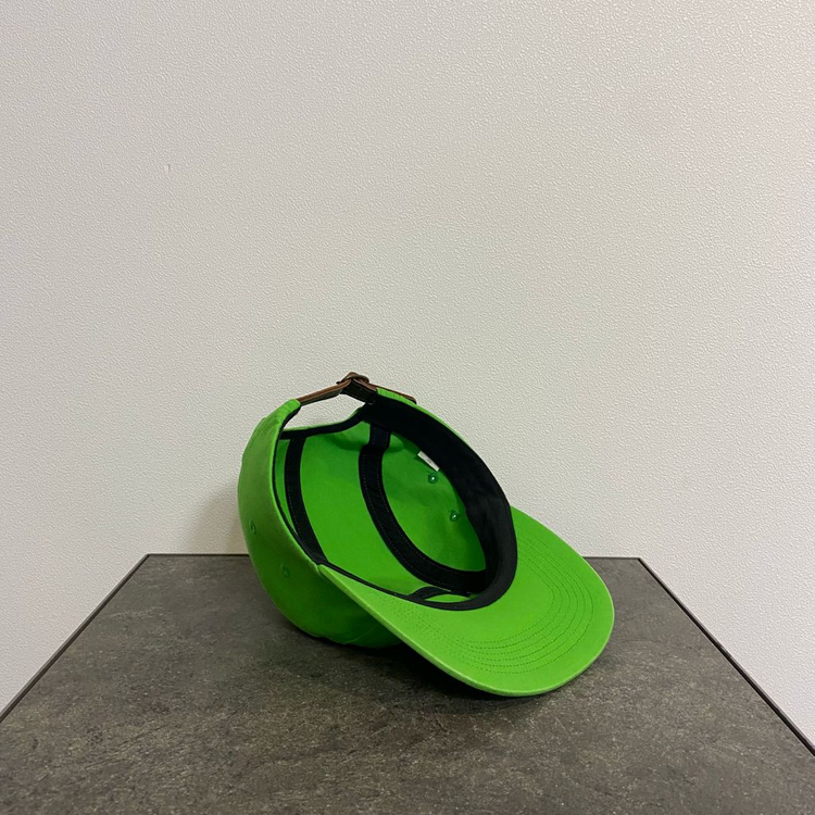 (OS) 슈프림 박스로고 캠프캡 모자 워시드 그린--6