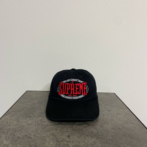 (OS) 슈프림 볼캡 모자 23FW 웜업 블랙