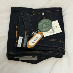 [미 시착 새 상품] 틸아이다이 셀비지 생지데님 s