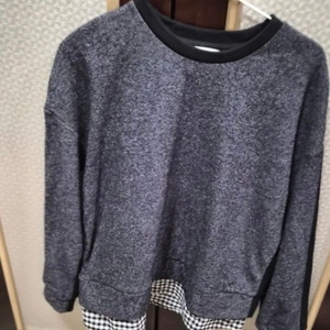 빈폴스포츠 회색 레이어드 맨투맨 95