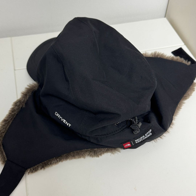 노스페이스 드라이벤트 이어머프 캡 블랙 L 사이즈 새상태 팝니다. NE3CM57A--3