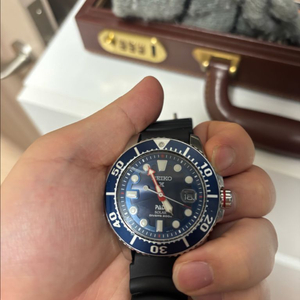 세이코 Solar 다이버 시계 sne435