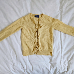 Euseg 아동 몽골 캐시미어 가디건 7/8세