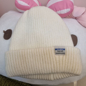 미하라 야스히로 로고 비니 아이보리