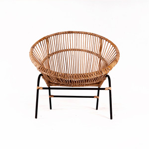 라탄 대형 의자 라탄체어 새제품 판매합니다. 이미지