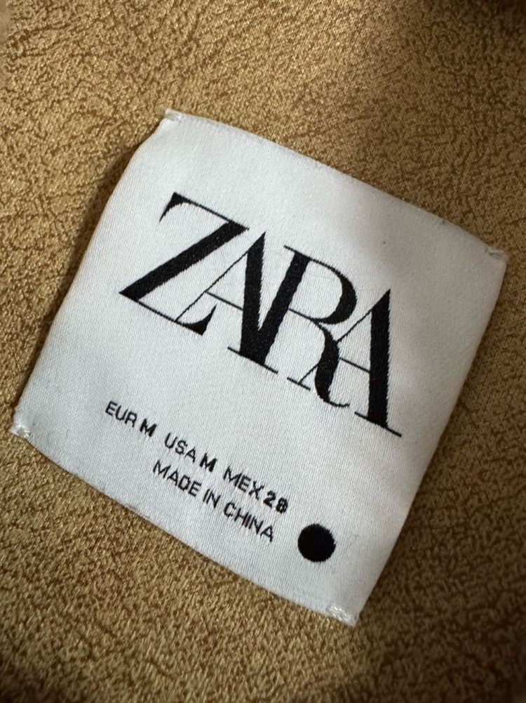 여성 자라 ZARA 빅 사이즈 뽀글이 플리스 자켓 이미지
