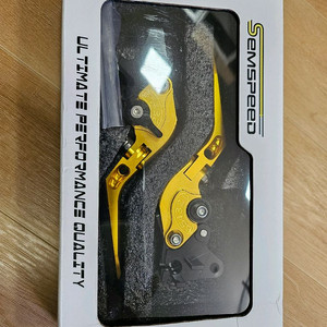 PCX 금장 조절식 폴딩 파킹 레버