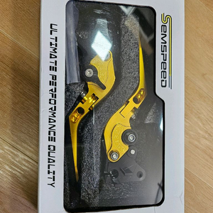 PCX 금장 조절식 폴딩 파킹 레버