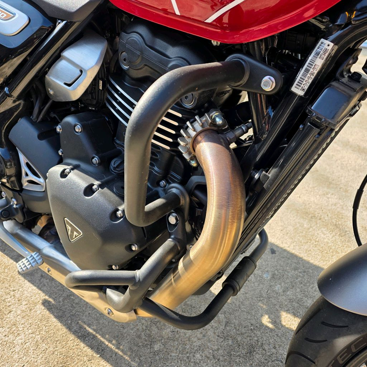 25년식 트라이엄프 스피드400 이미지