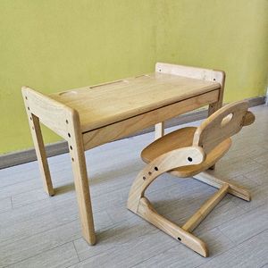 직거래)원목 야마토야 어린이 책상 의자 세트