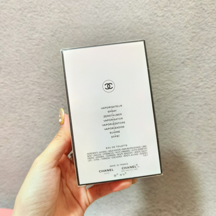 샤넬 N°5 로 화이트 오 드 뚜왈렛 100ml 여성향수 이미지