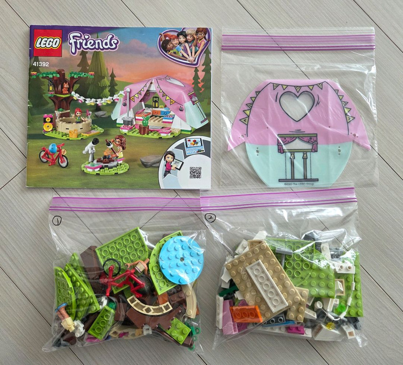 레고프렌즈 41392숲속글램핑--1