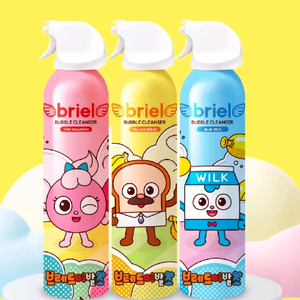 브레드이발소 거품목욕놀이 버블클렌저 6개