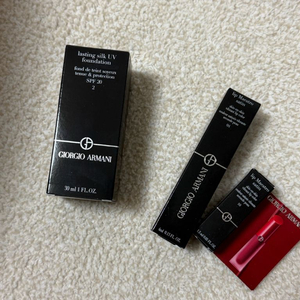 아르마니 래스팅실크 파데, 립 등 새거