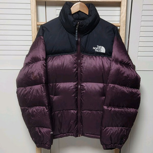 노스페이스 버건디 700눕시 패딩 자켓