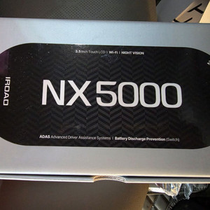 (설치비포함 13만원)아이로드 NX5000 미개봉 새상품 블랙박스 판매