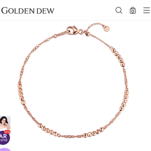 골든듀 18k 루세나 팔찌