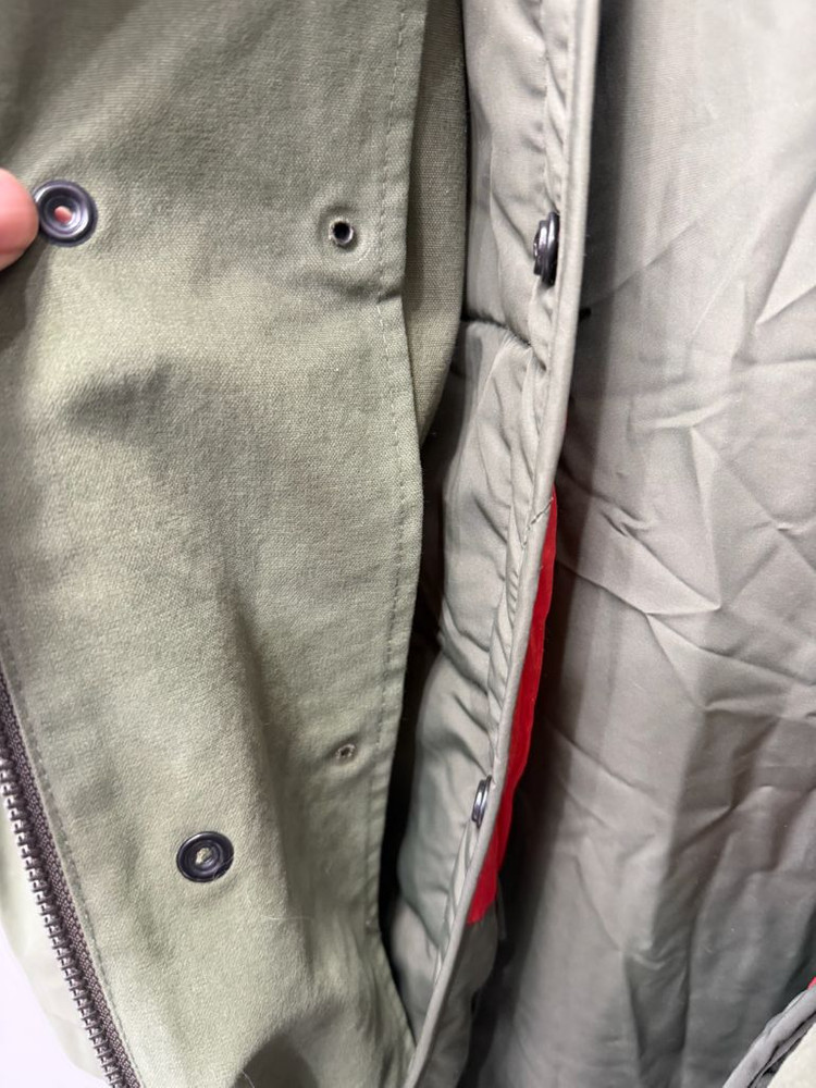 정품) 쟈딕앤볼테르 패딩 베스트 이중 카키 야상 자켓 XS--4