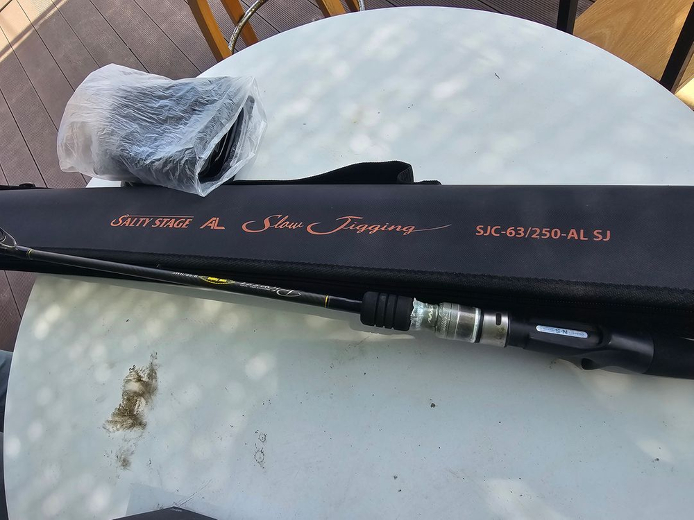 시마노 오세아지거 2000NRHG(내수)+ NS/아부 슬로우지깅B 66 HMF 아부 솔티스테이지 슬로우지깅 SJ--6