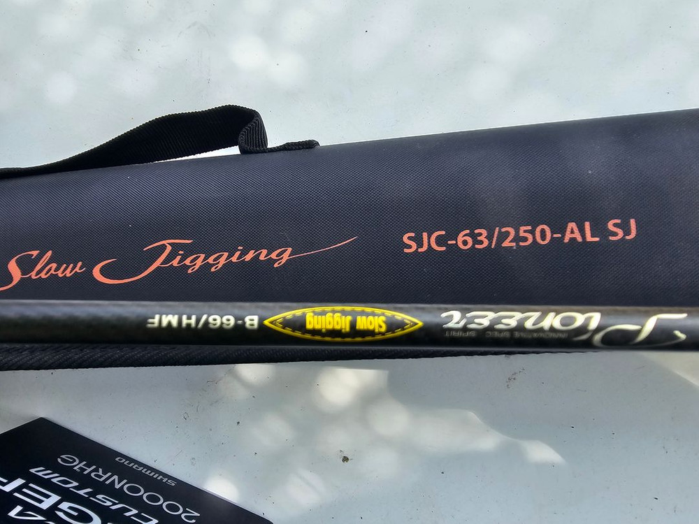 시마노 오세아지거 2000NRHG(내수)+ NS/아부 슬로우지깅B 66 HMF 아부 솔티스테이지 슬로우지깅 SJ--5