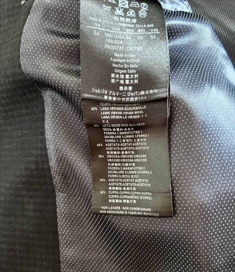 조르지오 아르마니 정장 이미지