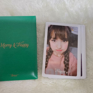 일괄)트와이스 메리앤해피 앨범+사전예약포카(9장) 이미지