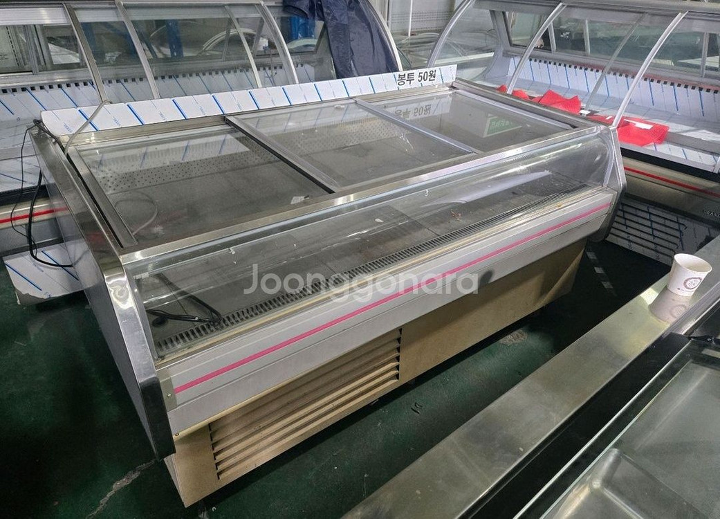 6자 평대쇼케이스 (육절기진공기쇼케이스민찌기골절기) 이미지