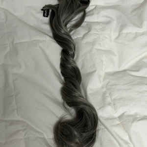 발레아주 회색 붙임머리