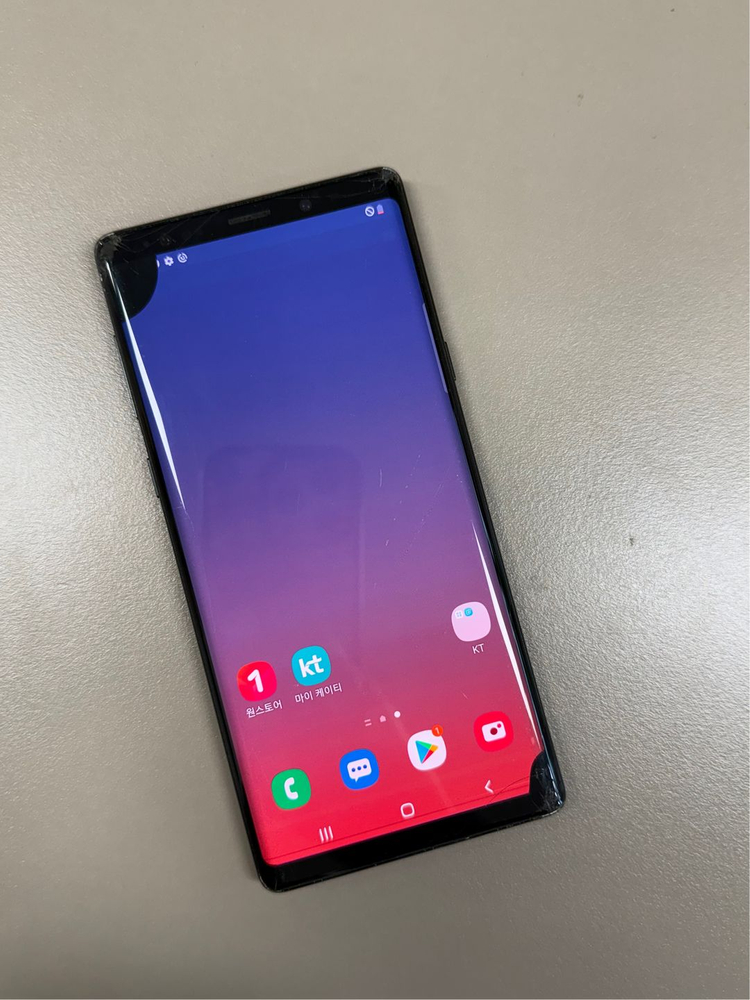 갤럭시노트9 블랙 128G 가성비 단말기 서브용 배달용 추천 @7만원@--2