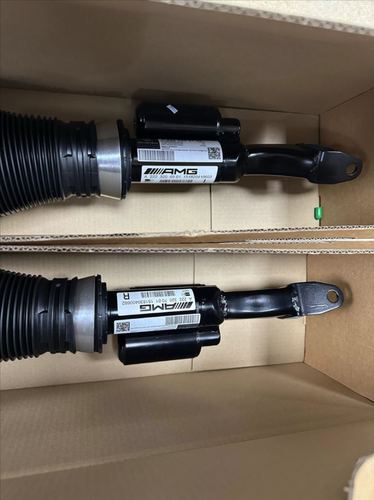 벤츠 s63amg 프런트 리어 에어쇼바--2