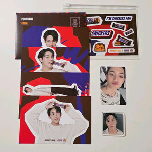세븐틴 민규 포카 엽서 마그넷 일괄판매 이미지