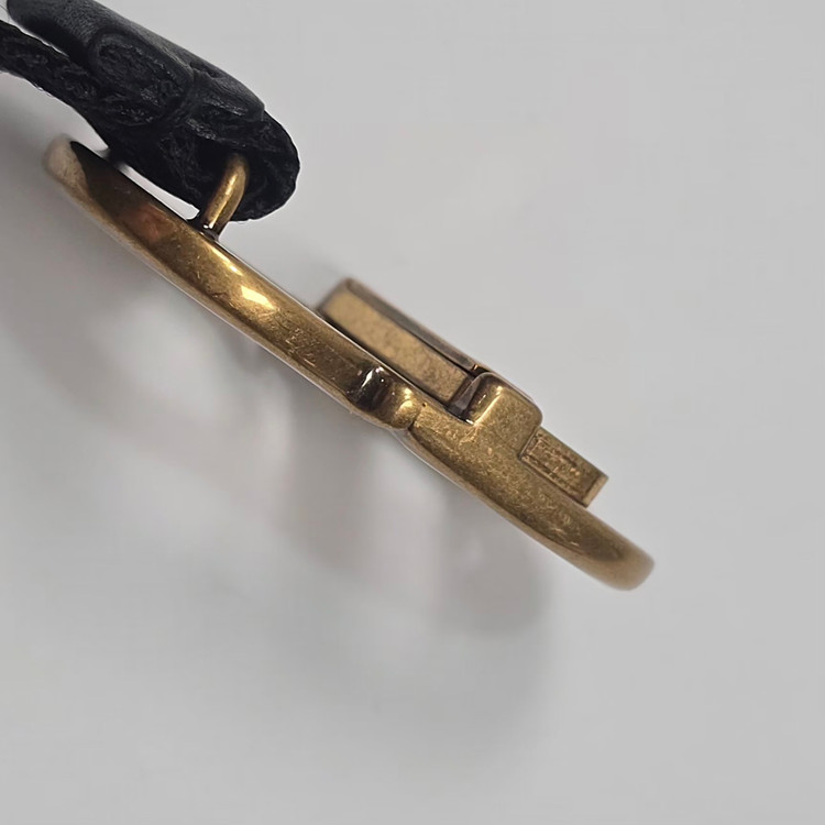 디올 새들 자카드 벨트 ( M )--5